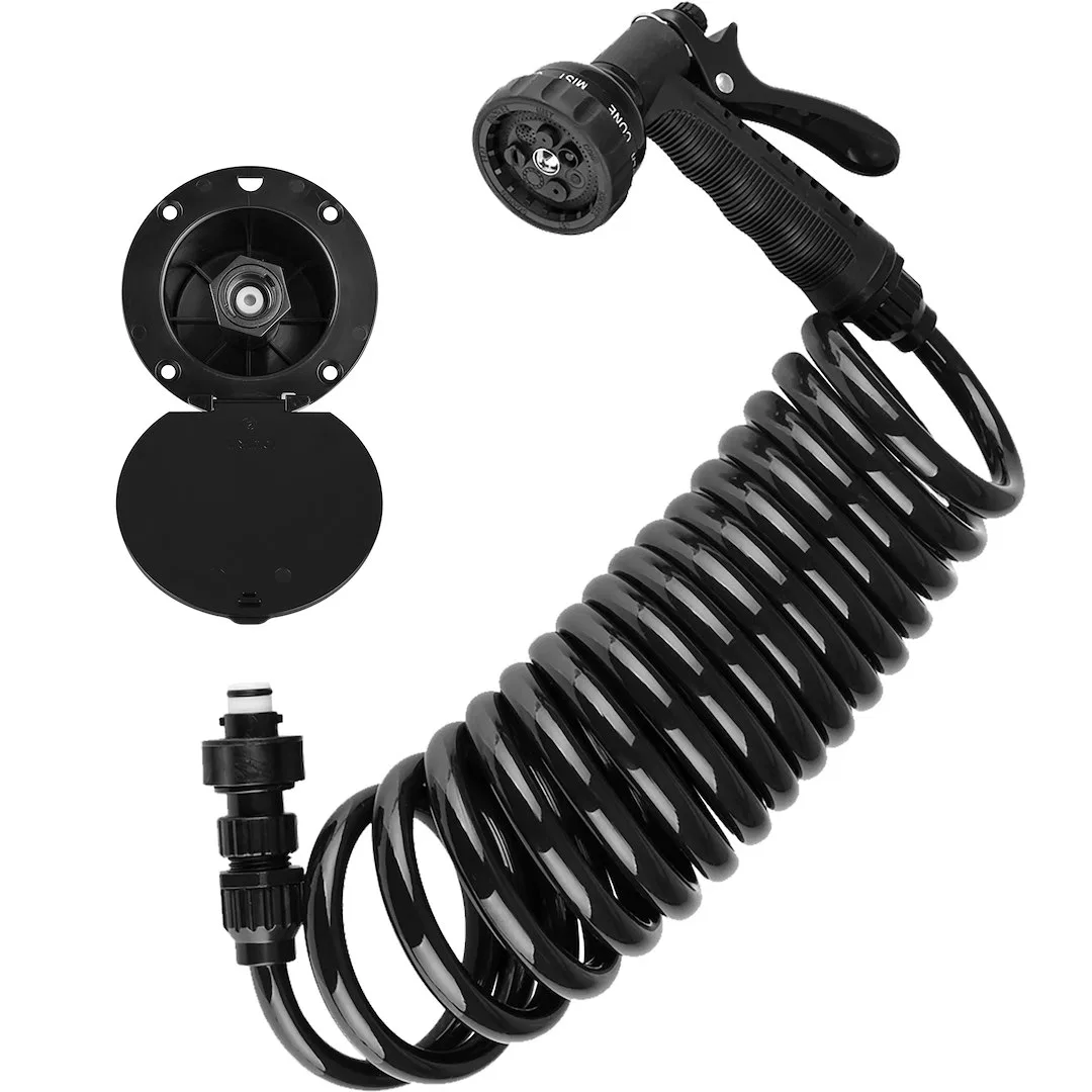 DF-SA188-BK – DURA FAUCET Exterior Spray Port, Faucet Type With Quick Connect Spray Black